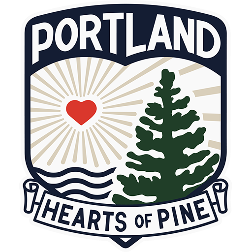 Portland Hearts of Pine badge